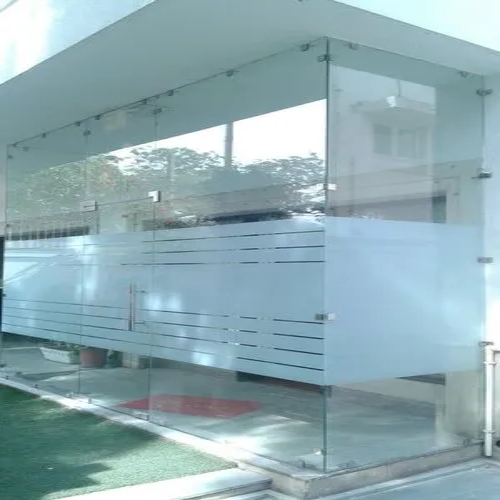 Frameless Glass Office Partition
